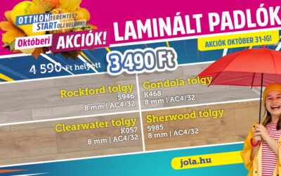 Laminált padló akciók!